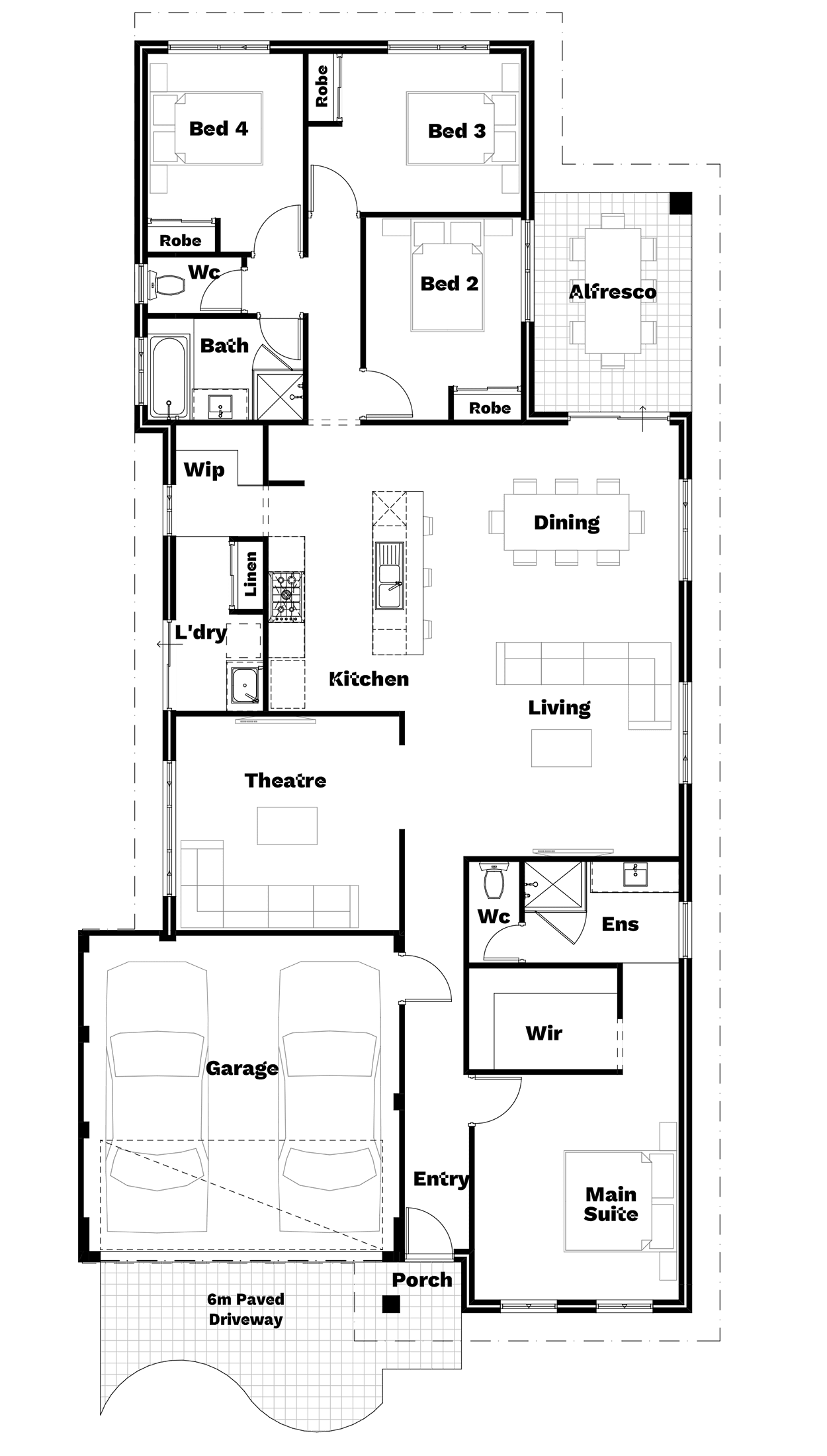 Swerve floor plan