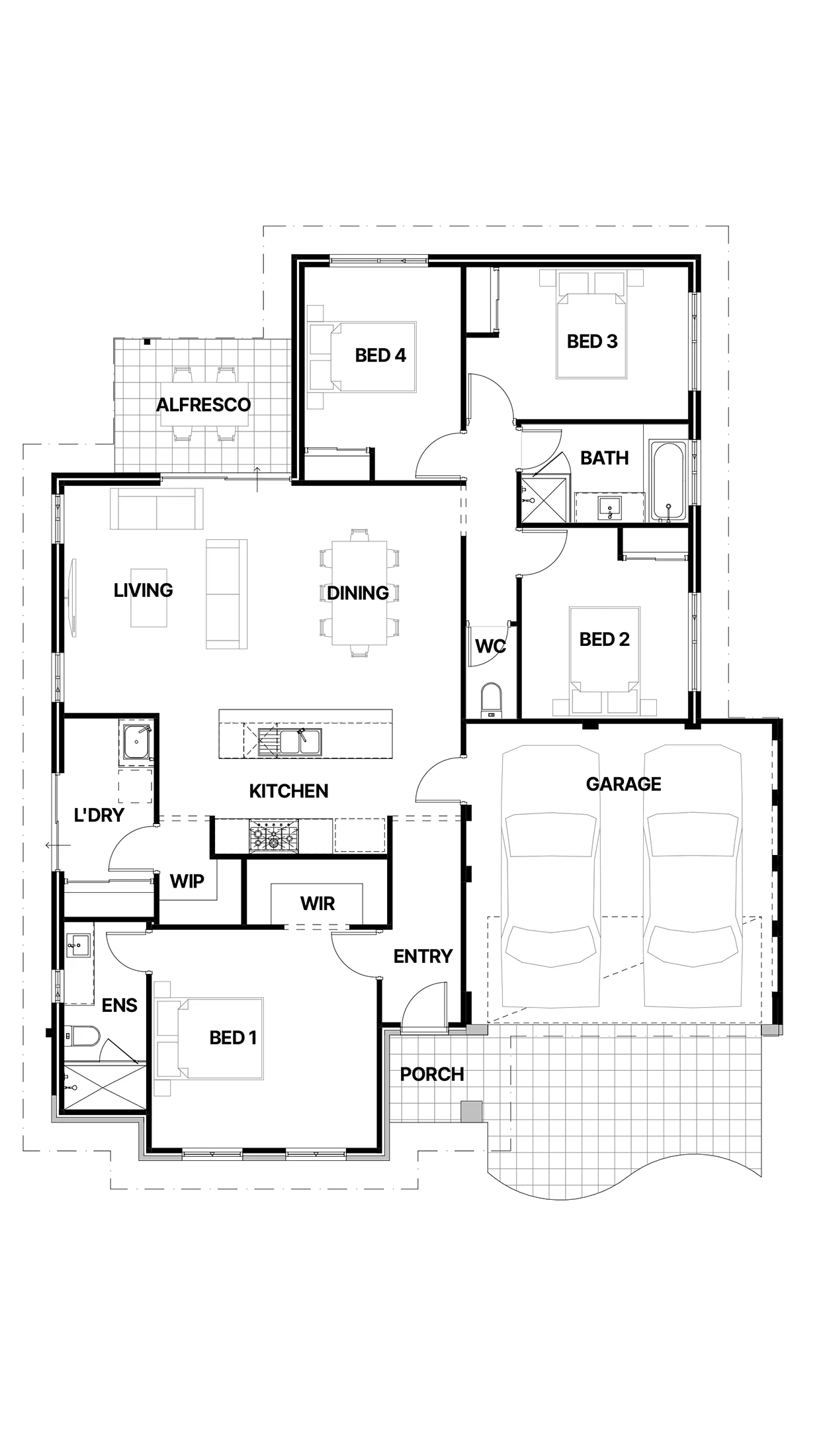The Hub floor plan