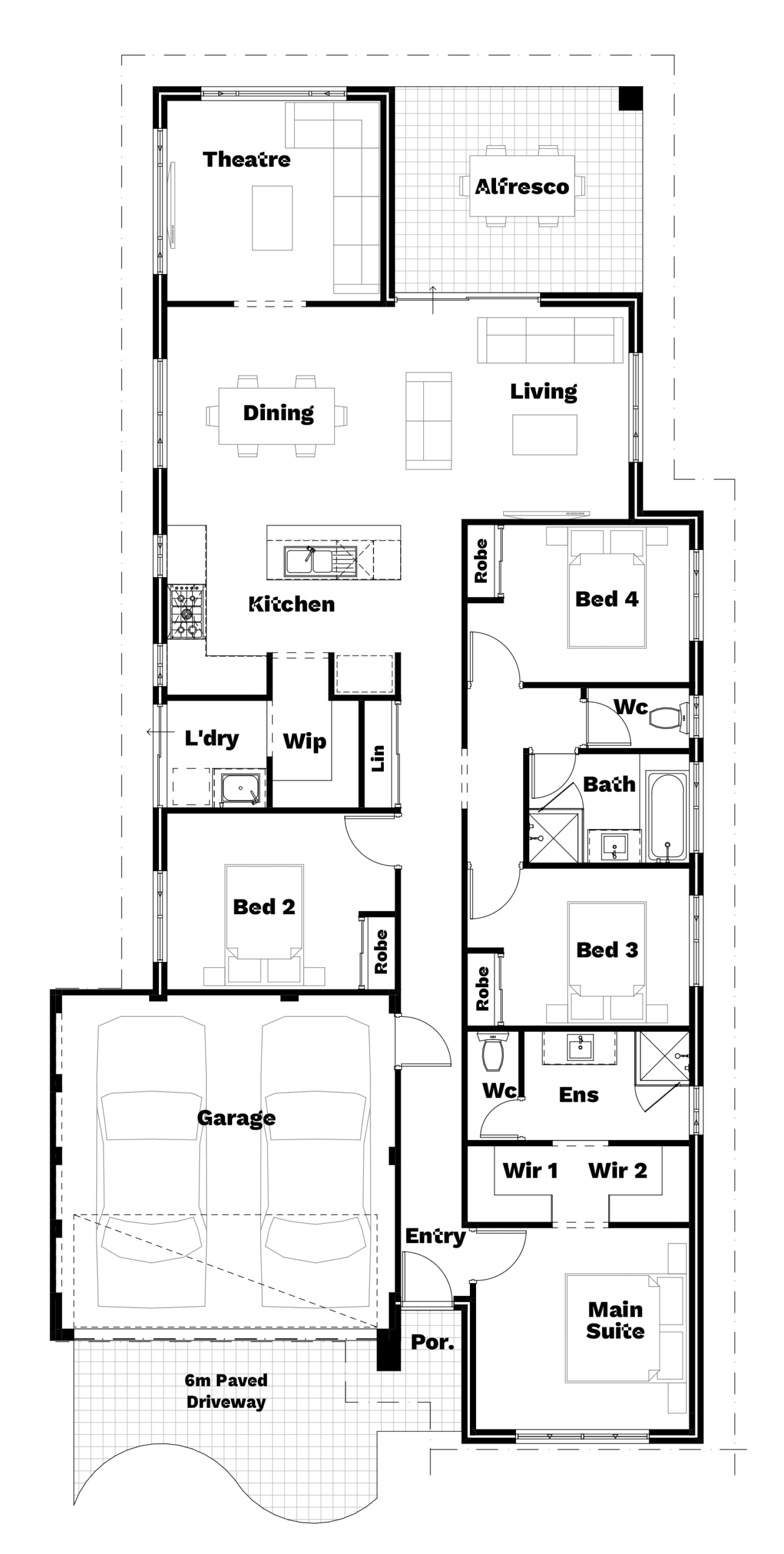 Vacay floor plan