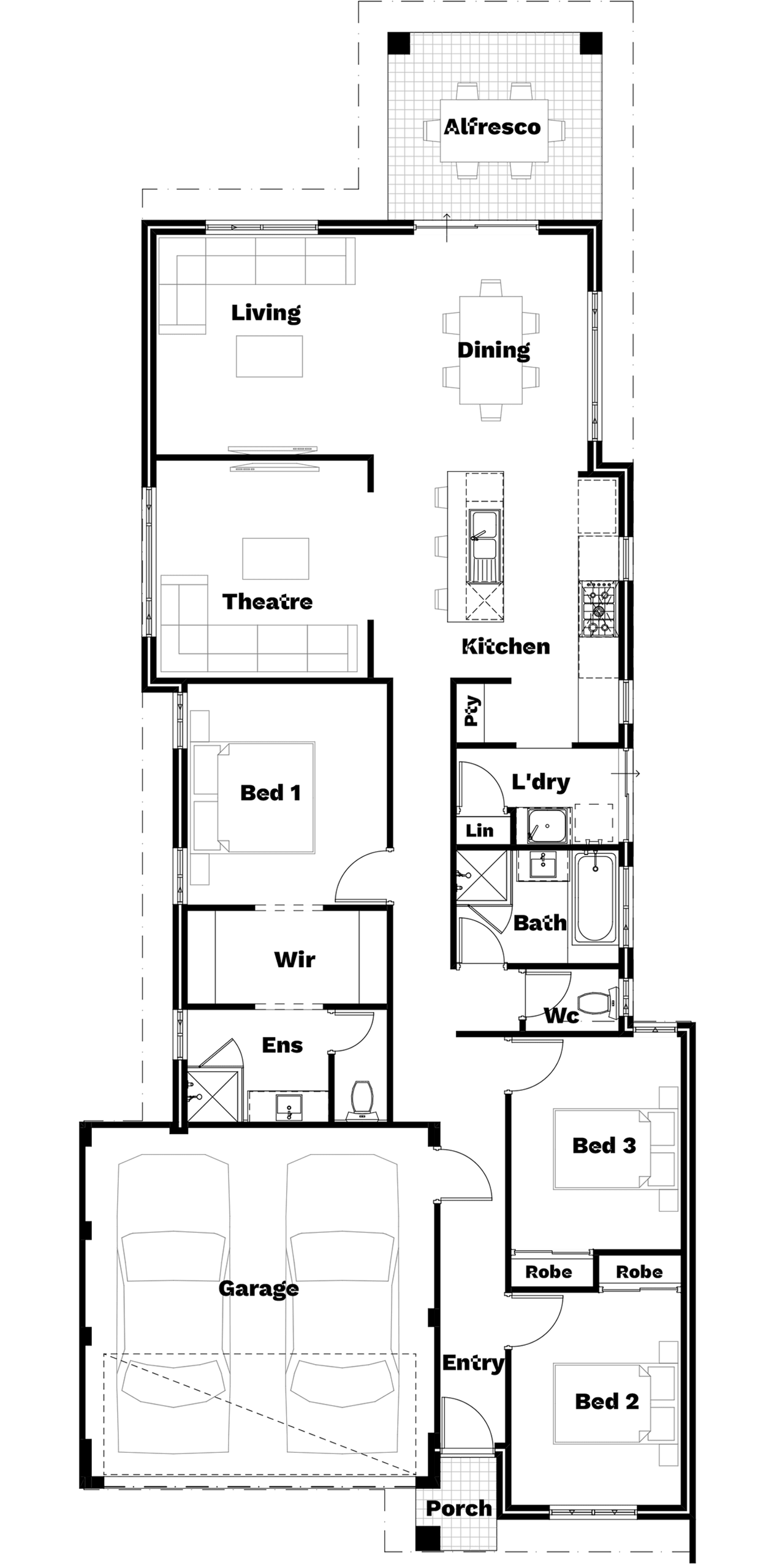 Vida floor plan