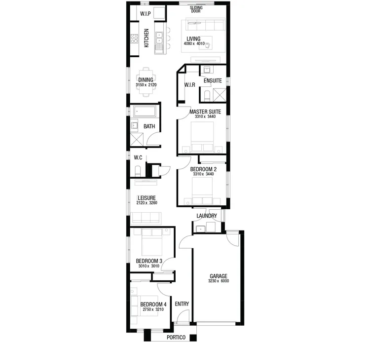 Aldinga 18 floor plan