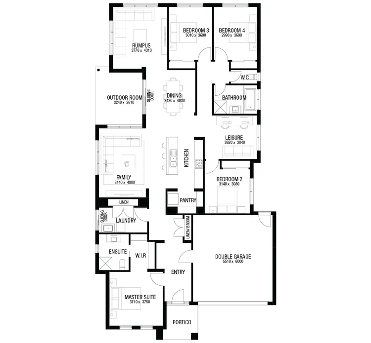 Avanti 27 floor plan