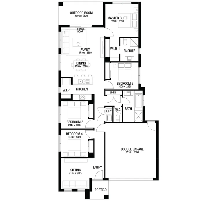 Clara 21 floor plan