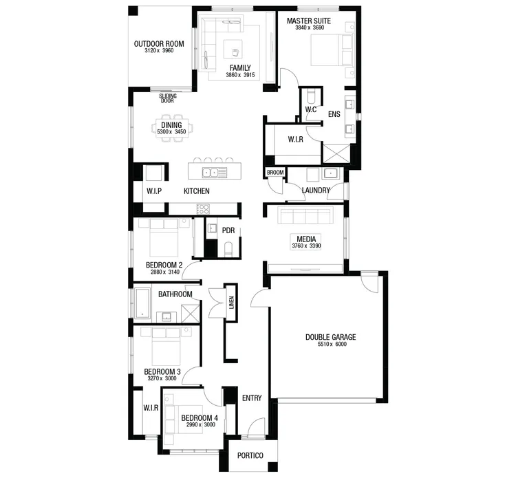 Clara 27 floor plan