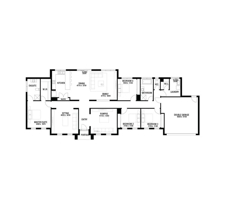 Floor plan - Metricon SA Kalarney 24