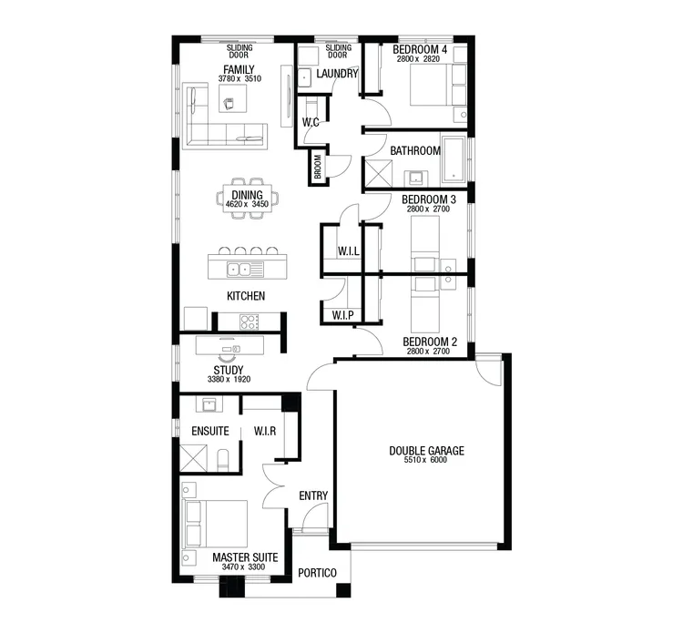 Lawson 20 floor plan