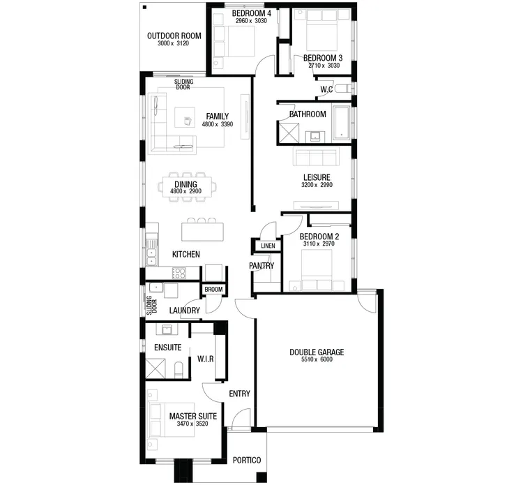 Lawson 22 floor plan