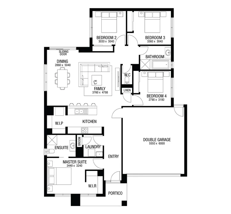 Lunetta 20 floor plan