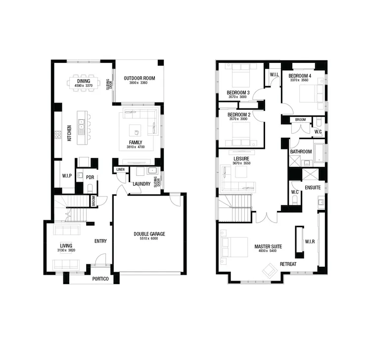 Marion 34MK2 floor plan