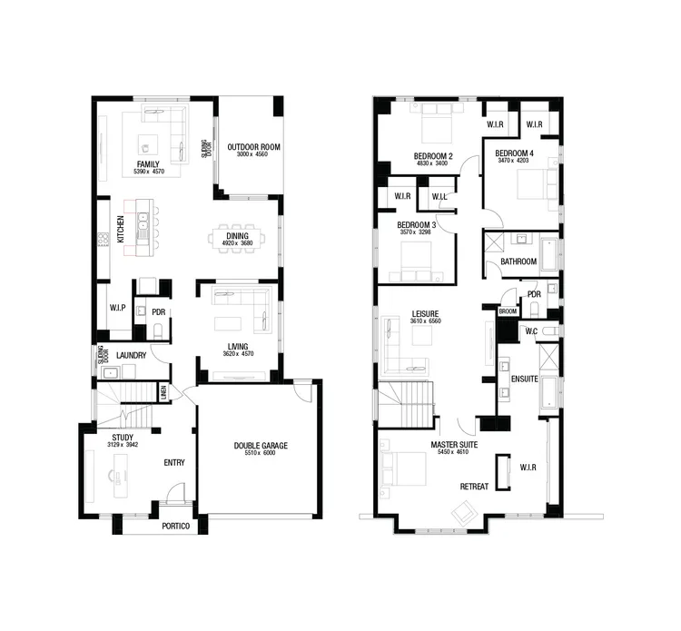 Marion 39 floor plan