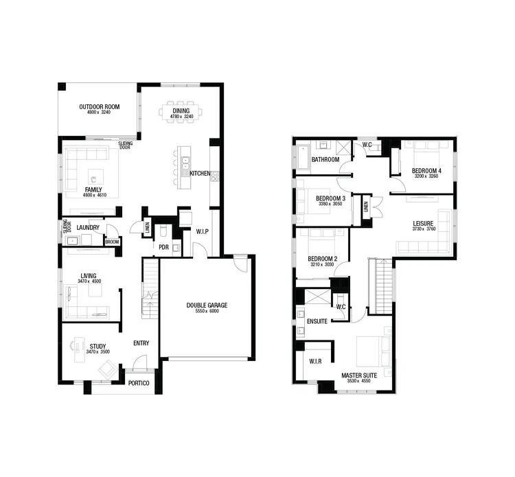 Merricks 34 floor plan