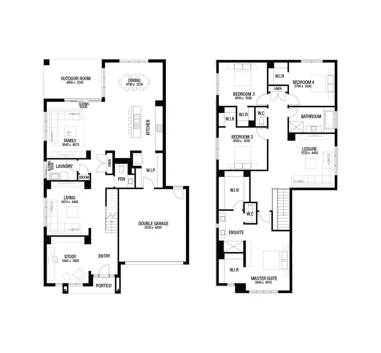 Merricks 38MK2 floor plan