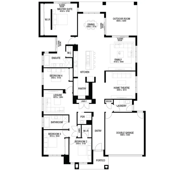 Qualia 34 floor plan