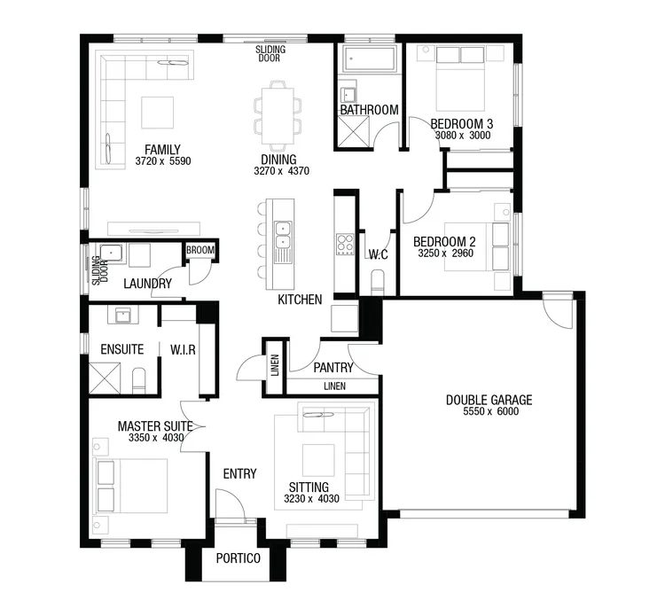 Santorini 21 floor plan