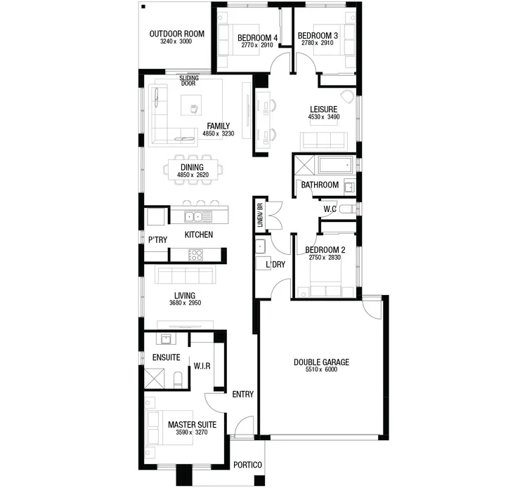 Seaton 23 floor plan