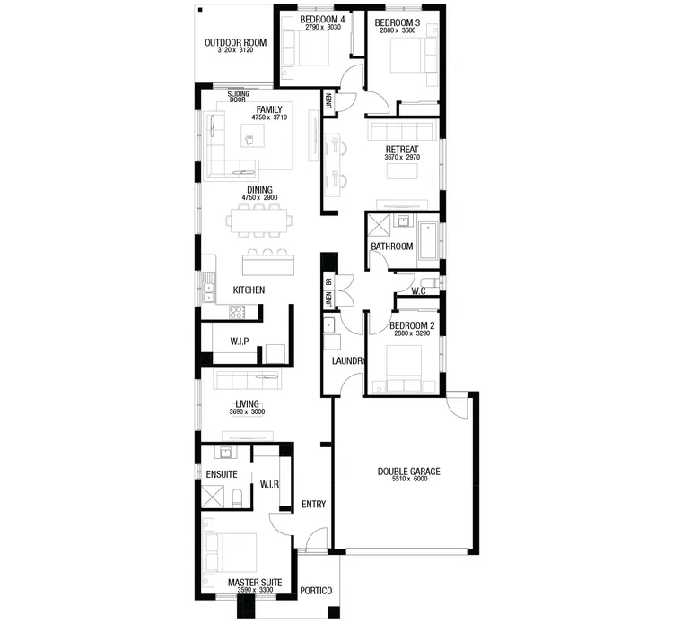 Seaton 26 floor plan