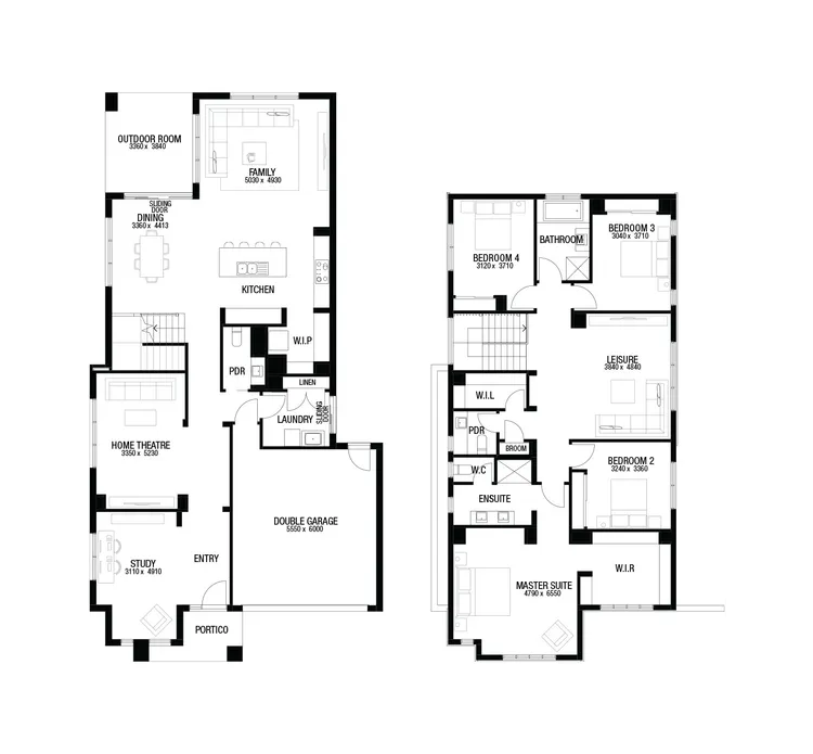 Vantage 38 floor plan