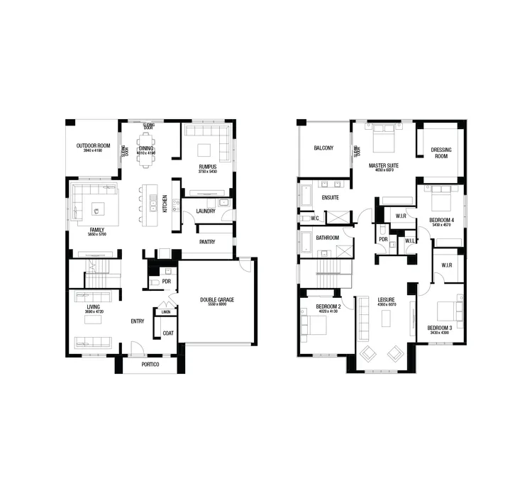 Waterford 48 floor plan